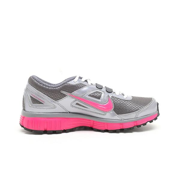 Nike Dual Fusion ST 2 Shoes Womens Size 8.5 Metallic Gray Pink Low Top Athletic - Picture 2 of 9